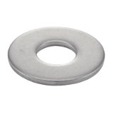 Reference 62506 - Machined Plain washer large type NFE 25514 - Stainless steel A1