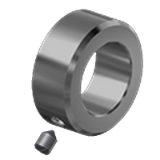 Shaft collar ''AB'' - stainless steel - Shaft collars with screw DIN 705 - stainless steel