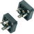 series 210, Automation Technology - Solenoid Valve Connectors - male connector (panel mount)