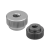 B0272 - Knurled nuts quick-acting steel or stainless steel