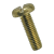BN 1404 - Slotted pan head machine screws (~DIN 85 A; ~ISO 1580), brass, plain