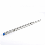 D53F - Aluminium Telescopic Slide - Partial Extension with Lock in - max Load rating : 60 kg - Lengths : 200 - 1000 mm