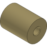 WZ1015 Coarse Pitch Nuts - DME - Mat. 2.0550 Brass
