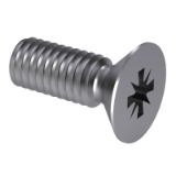 DIN 965 A-Z - Cross recessed Z countersunk (flat) head screws, thread up to head