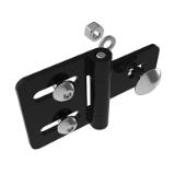 Steel Hinges, Surface Mounted