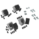 Monorail Angle Connector for Post Support Struts (Set)