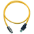 RJ45 - M12 x-code Cable Assy 2,5m PVC