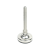 PRS50 - Swivel levelling solid foot - Stainless steel - Ø50 - Load 15,000N