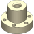 W300FRM - Trapezoidal lead screw nuts with flange