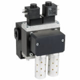 SCSQ10 - 3/2 Solenoid actuated, integrated soft start function, safety valves