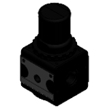 Pressure regulator with continuous pressure supply BG3 - Multi-Fix series