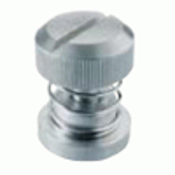 Self-clinching low-profile panel fasteners
