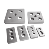 Aluminium Base Plate - Foot Supports Series