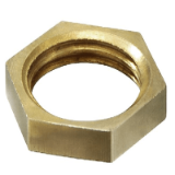 SKINDICHT® SM-SVRX - Lock nut brass blanc (DIN 89280)
