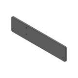 AHPTAS_D4SL - Plate for Switch Unit (Sliding Door Units) - D4SL Series - Base Type -