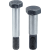 07535 - Shoulder screws with hexagon head similar to DIN 609