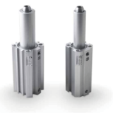 Swing clamp cylinders