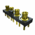 GRF7-P Series - GRF7-P Series - 5.00 mm 75 Ohm Ganged Micro-Miniature RF Plug, PCB Mount