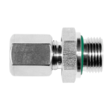 SO 51124 OR - Male adaptor union with Conovor O-ring seal (FKM)