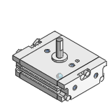 CRQ2X Low-Speed Compact Rotary Actuator/Rack & Pinion Style