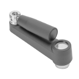 MH-PGR - Crank Handles with Locking Retractable Handle Metric