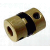 CO31 to CO35 - Oldham Coupling - .1200 to .6250 Bore - Brass or Aluminum Hubs Acetal Polymer Center Block