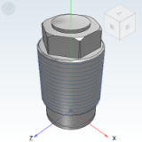 WSA51 - Single acting cylinder / external thread type