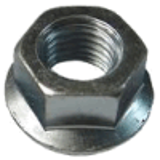 3759, 3758 - Flanged Hex Nut - Inch