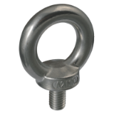Reference 62232 - Lifting eye screw - DIN 580 - Stainless steel A2