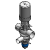 Standard, Balanced Both Plugs, Spiral Clean Both Plugs, No Leakage Chamber Cleaning, DN-65 - Mixproof Valve
