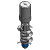 Standard, Balanced Both Plugs, Spiral Clean Both Plugs, No Leakage Chamber Cleaning, 3-Inch - Mixproof Valve