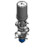 Standard, Balanced Both Plugs, Spiral Clean Lower Plug, Spiral Clean Leakage Chamber, DN-80 - Mixproof Valve