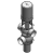 Standard (US), Balanced Lower Plug, Spiral Clean Lower Plug, No Leakage Chamber Cleaning, DN-125 - Mixproof Valve