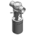 Tankentleerungsventile (US), Spiralreinigung - oberer Ventilkegel, Spiral-Reinigungskammer, DN-100 - Vermischungssicheres Ventil