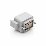 AT04-08PA-BMXX - 8 Position Receptacle, Pin, Gold/Nickel contact plating, PCB, Board Mount
