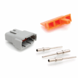 ATM04-12PA-KT01 - Kit, ATM Series, 12 Socket Plug, Wedge and Contacts Kit