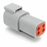ATM04-4P-XXX - 4-Way Receptacle, Male Connector