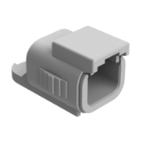 ATM06-2S-CAP - Dust cap for 2 position plug, grey