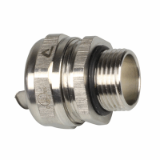 ISO straight fitting,Compact, male, NM stainless steel AISI-304 - Sealtite Fittings