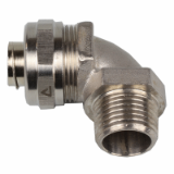 NPT 90° fitting,Compact, male,stainless steel AISI-304 - Sealtite Fittings