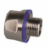 ISO 90° fitting,Compact, Food grade stainless steel AISI-316 - Sealtite Fittings