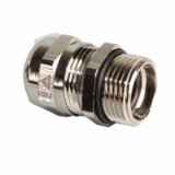Cable glands ISO, EPDM, nickel plated brass - Cable glands
