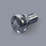 DIN 6900-3 Z4 Z steel 4.8 zinc-plated - Pozidriv SEMS screws with split lock washer