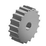 Wheels for table top chain - Wheels for table top chains - DIN 8153