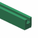 Chain guide rails type ''BL'' - Chain guide rails in polyethylene