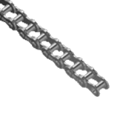 Simplex chains SRC in stainless steel - Roller chains in 304 stainless steel - ''Saturn'' - DIN 8187 - ISO 606