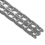 Duplex chains with straight plates - Roller chains with straight plates ''Saturn'' - DIN 8187 - ISO 606