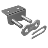 Connecting links for chain Bea A2 - Connecting link and offset link for roller chains ''Bea''