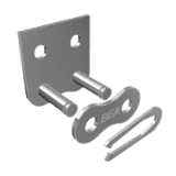 Connecting links for chain Bea M2 - Connecting link and offset link for roller chains ''Bea''