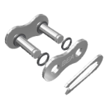 Gerade Verschlussglieder BEA für "O-Ring" Rollenkette - Gerades Verschlussglied und Geröpftes Verschlussglied für Rollenketten "BEA"